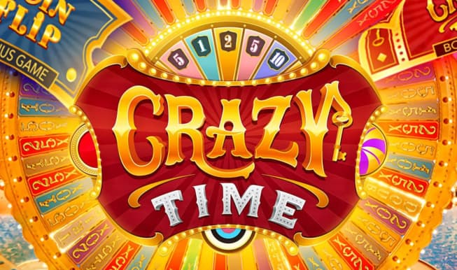 Crazy Time online game logo by Evolution on bistronomiebybaume.com