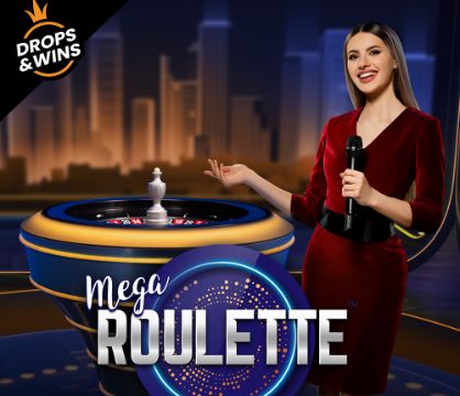 Mega Roulette logo – Live Shows by Pragmatic Play at Monro Casino