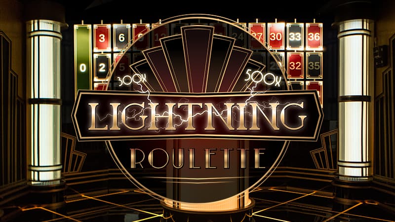 Live Shows logo of Lightning Roulette from Evolution at Monro Casino